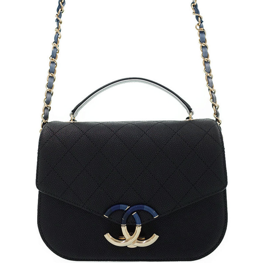 Chanel Coco Mark Top Handle Flap Bag